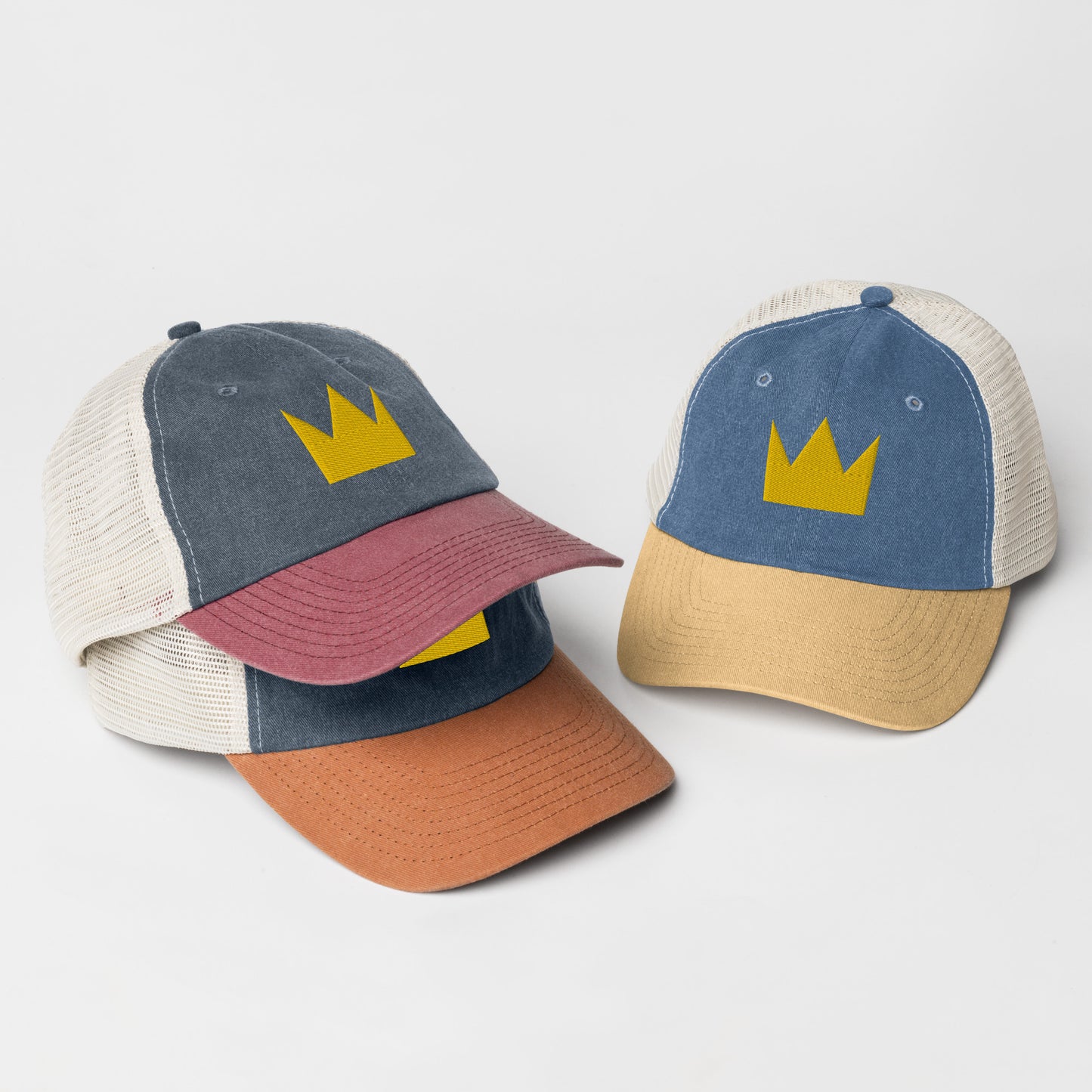 LionHead Apparel Crown Logo Pigment-dyed cap