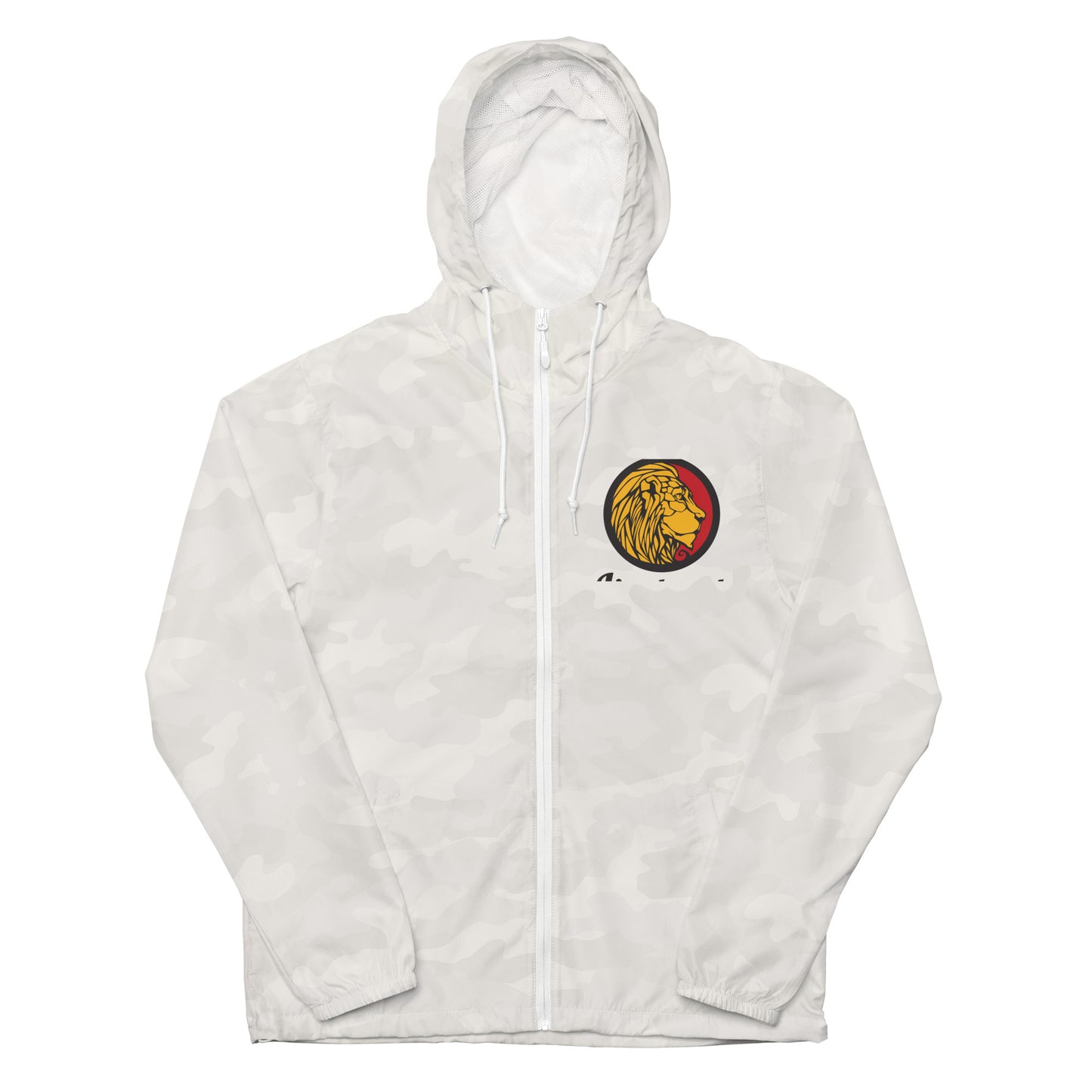 LionHead Apparel Crest Logo Unisex lightweight zip up windbreaker