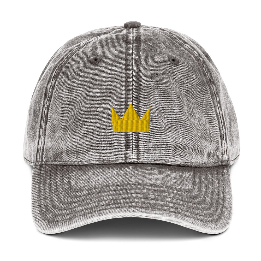 LionHead Apparel Crown Logo Vintage Cotton Twill Cap