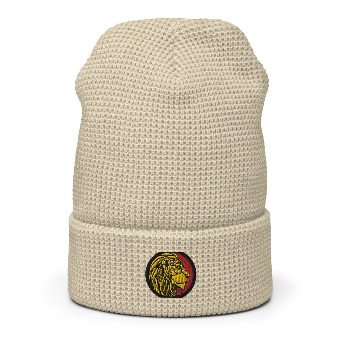 LionHead Apparel Crest Logo Waffle Beanie