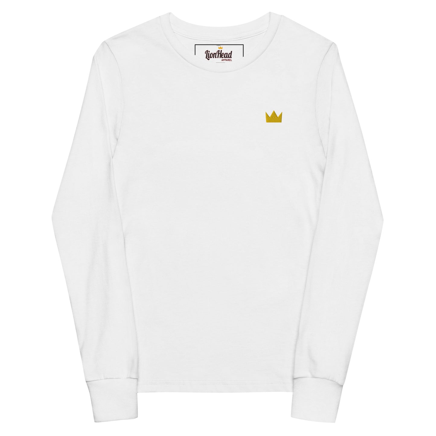LionHead Apparel Crown Logo Youth long sleeve tee