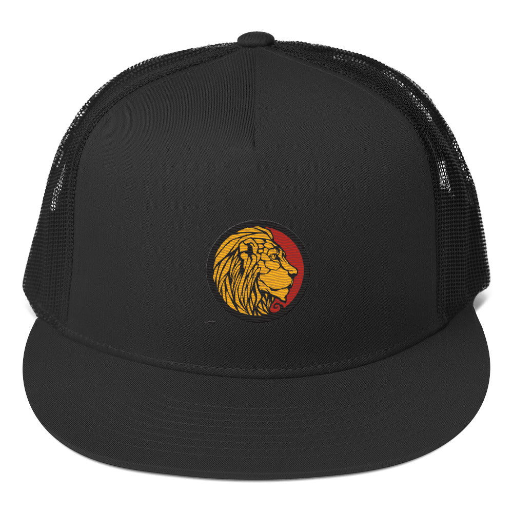 LionHead Apparel Crest Logo Trucker Cap