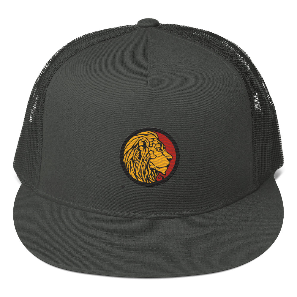 LionHead Apparel Crest Logo Trucker Cap