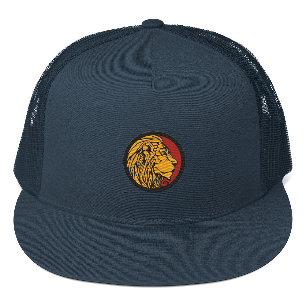 LionHead Apparel Crest Logo Trucker Cap