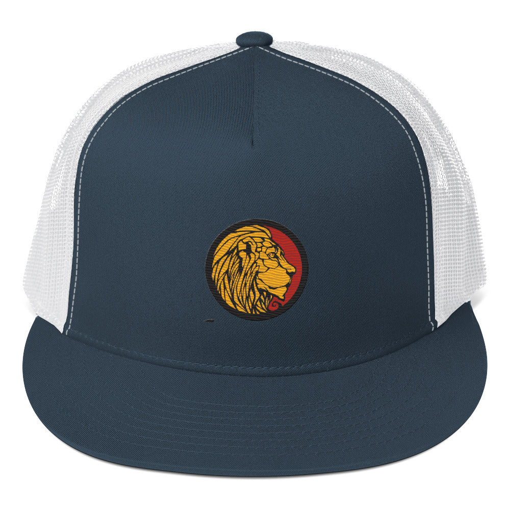 LionHead Apparel Crest Logo Trucker Cap