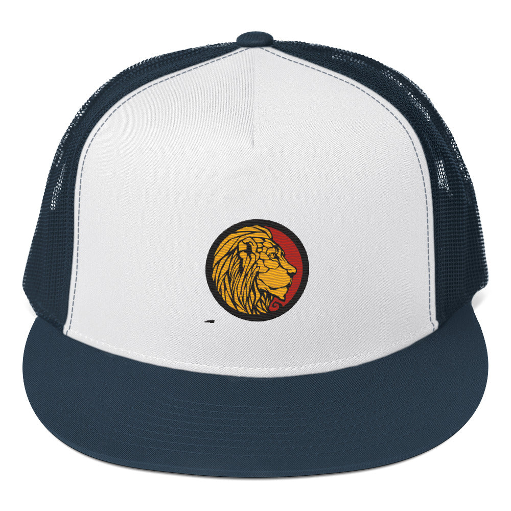 LionHead Apparel Crest Logo Trucker Cap