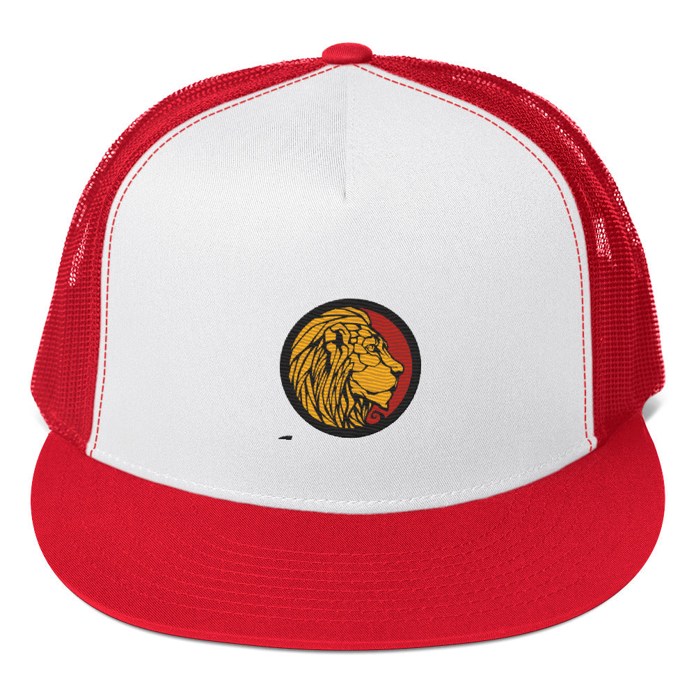 LionHead Apparel Crest Logo Trucker Cap