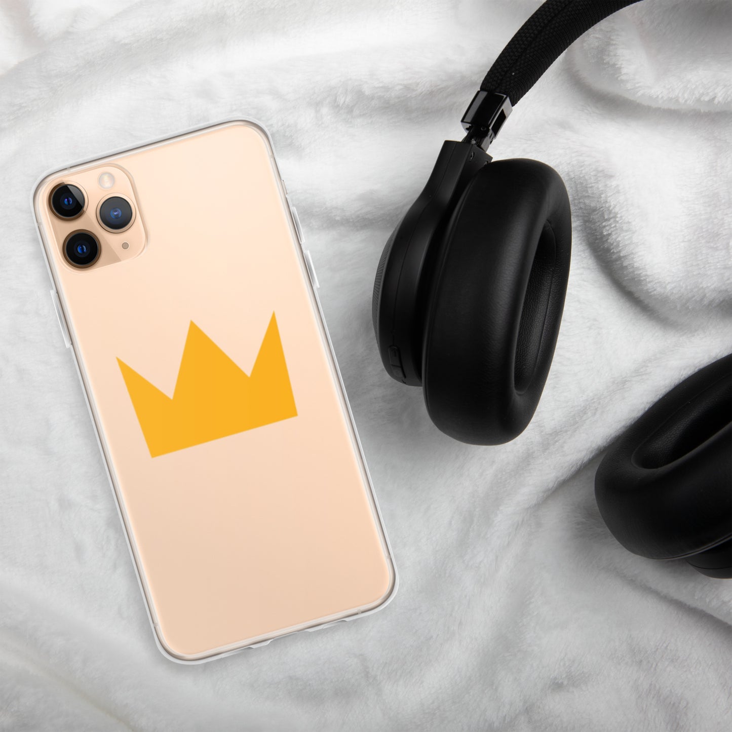 LionHead Apparel Crown Logo Clear Case for iPhone®