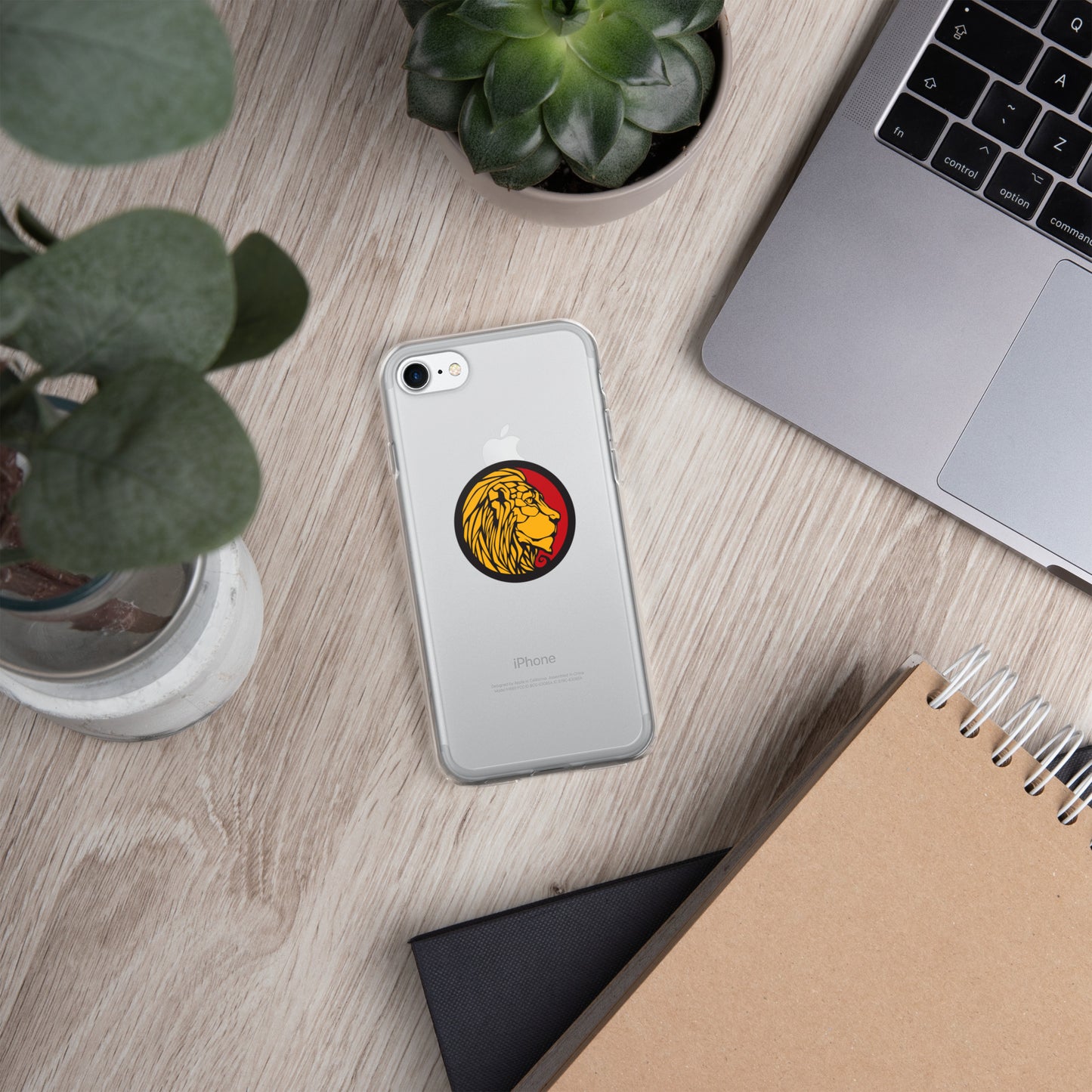 LionHead Apparel Crest Logo Clear Case for iPhone®