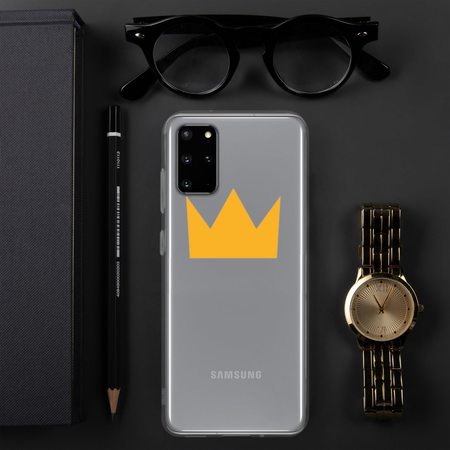 LionHead Apparel Crown Logo Clear Case for Samsung®