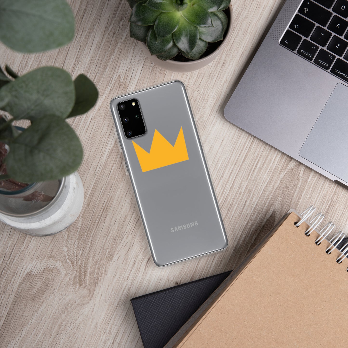 LionHead Apparel Crown Logo Clear Case for Samsung®