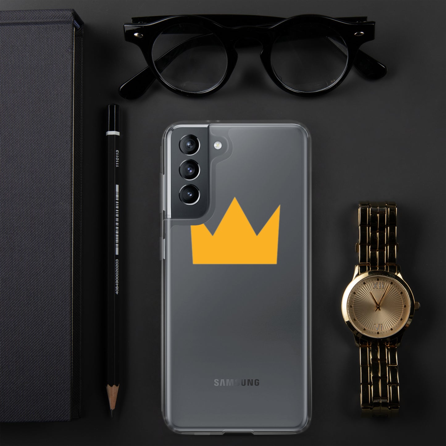 LionHead Apparel Crown Logo Clear Case for Samsung®