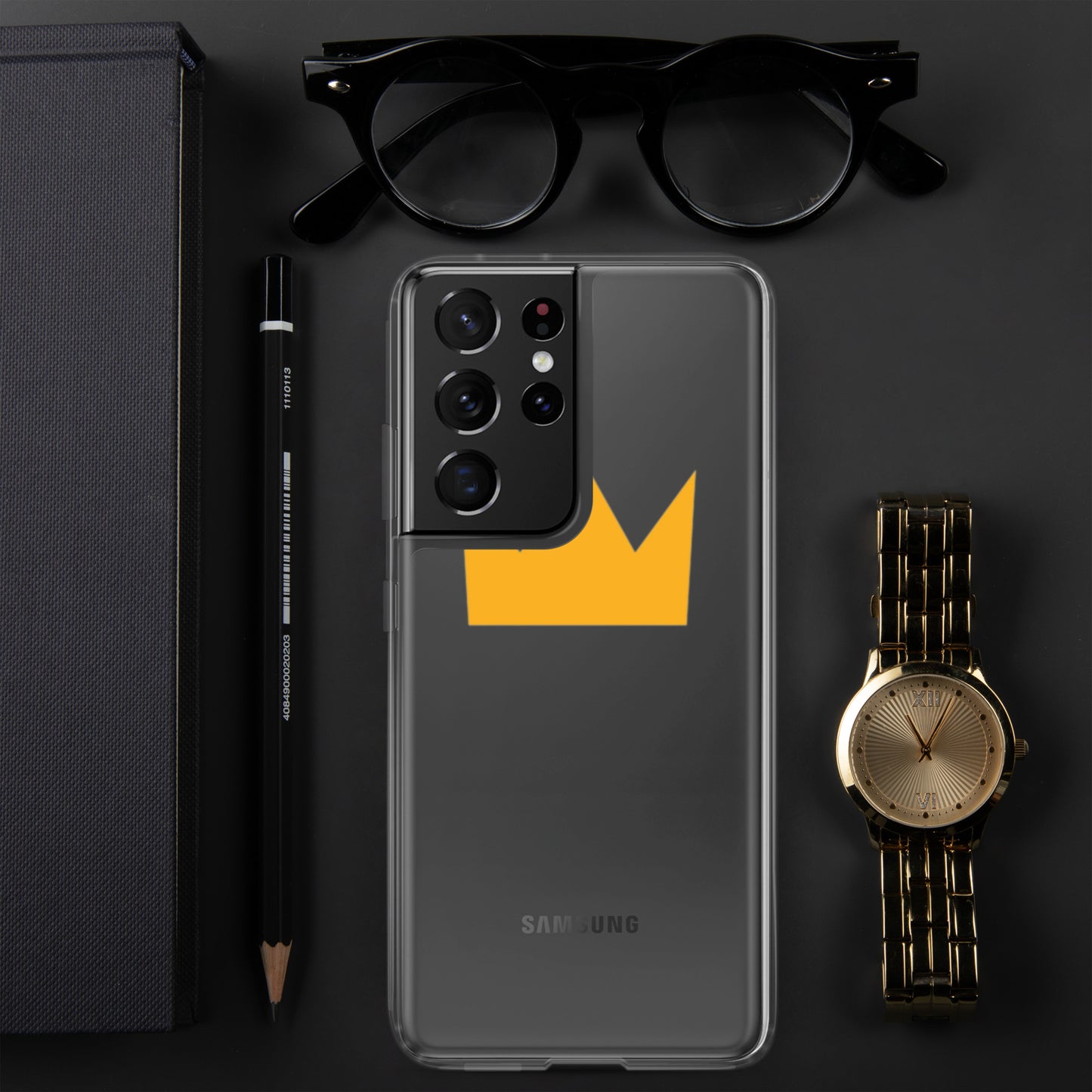 LionHead Apparel Crown Logo Clear Case for Samsung®