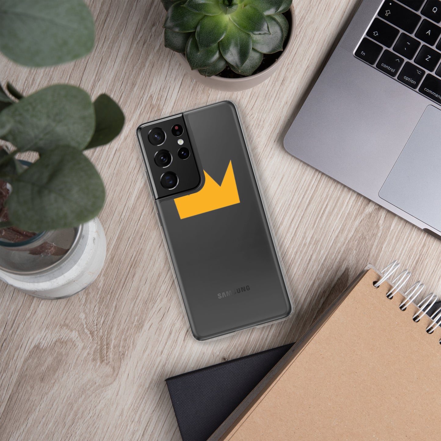 LionHead Apparel Crown Logo Clear Case for Samsung®