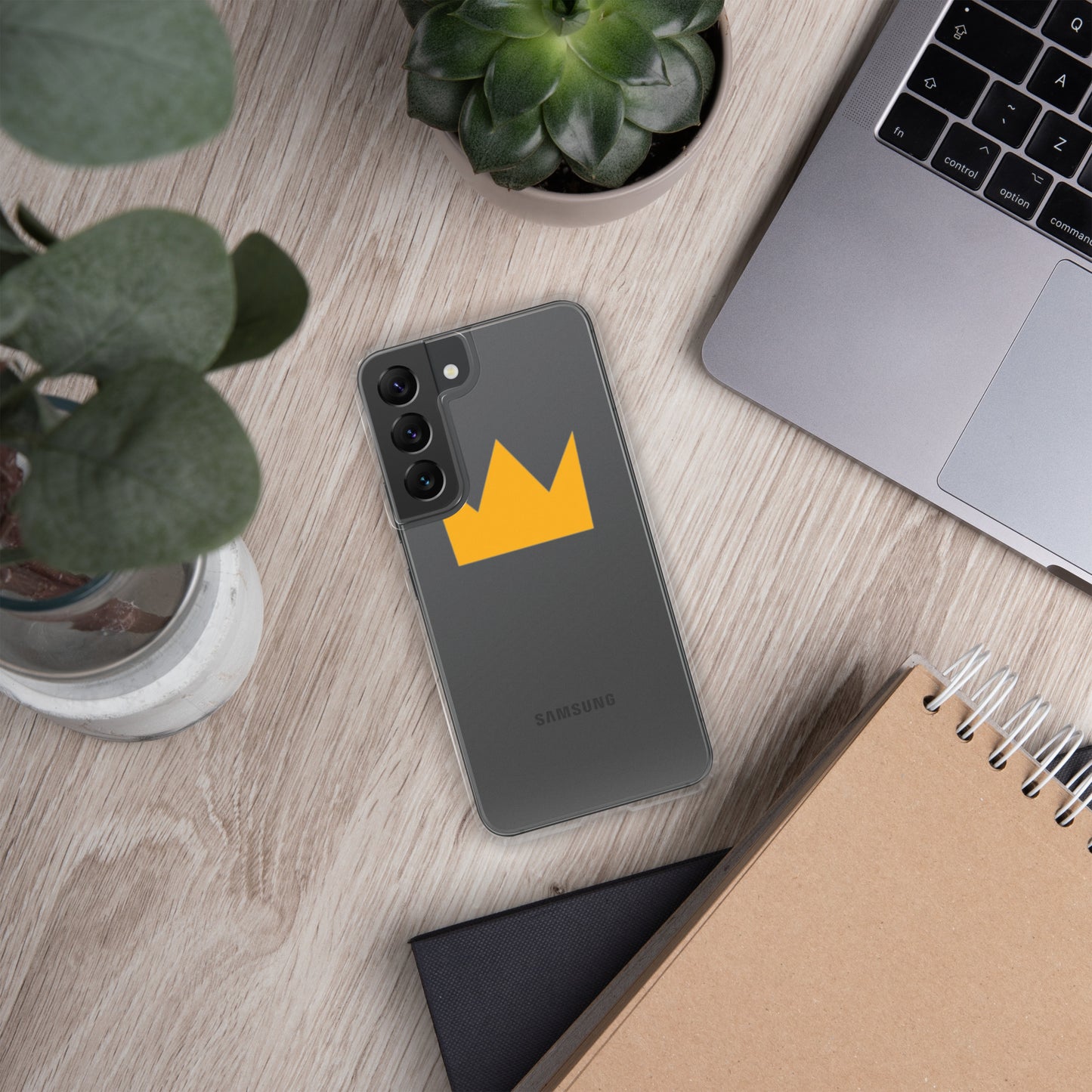 LionHead Apparel Crown Logo Clear Case for Samsung®