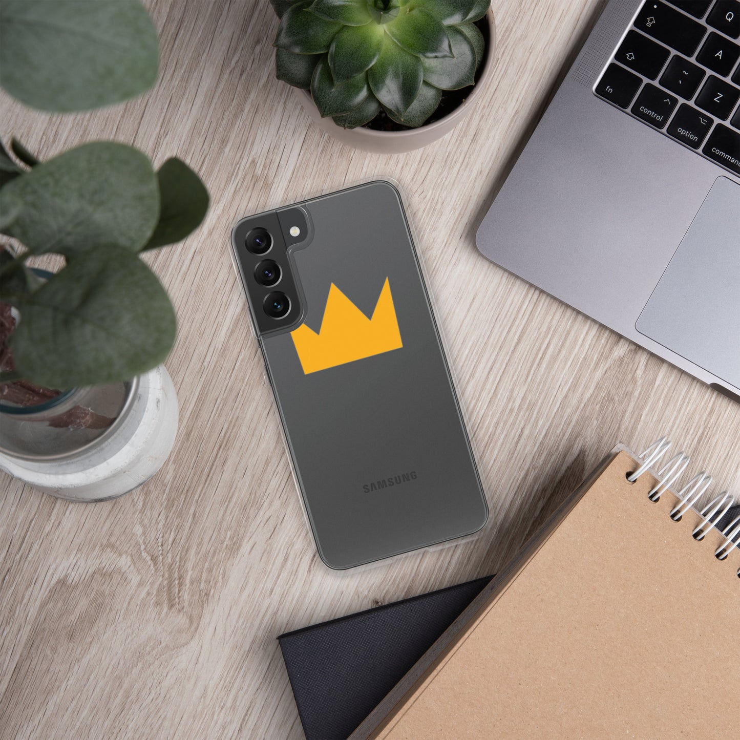 LionHead Apparel Crown Logo Clear Case for Samsung®