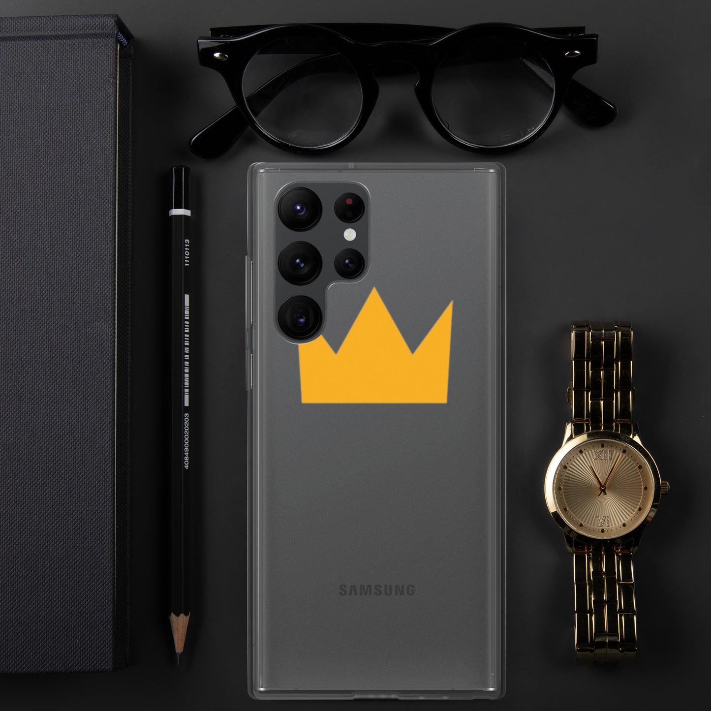 LionHead Apparel Crown Logo Clear Case for Samsung®