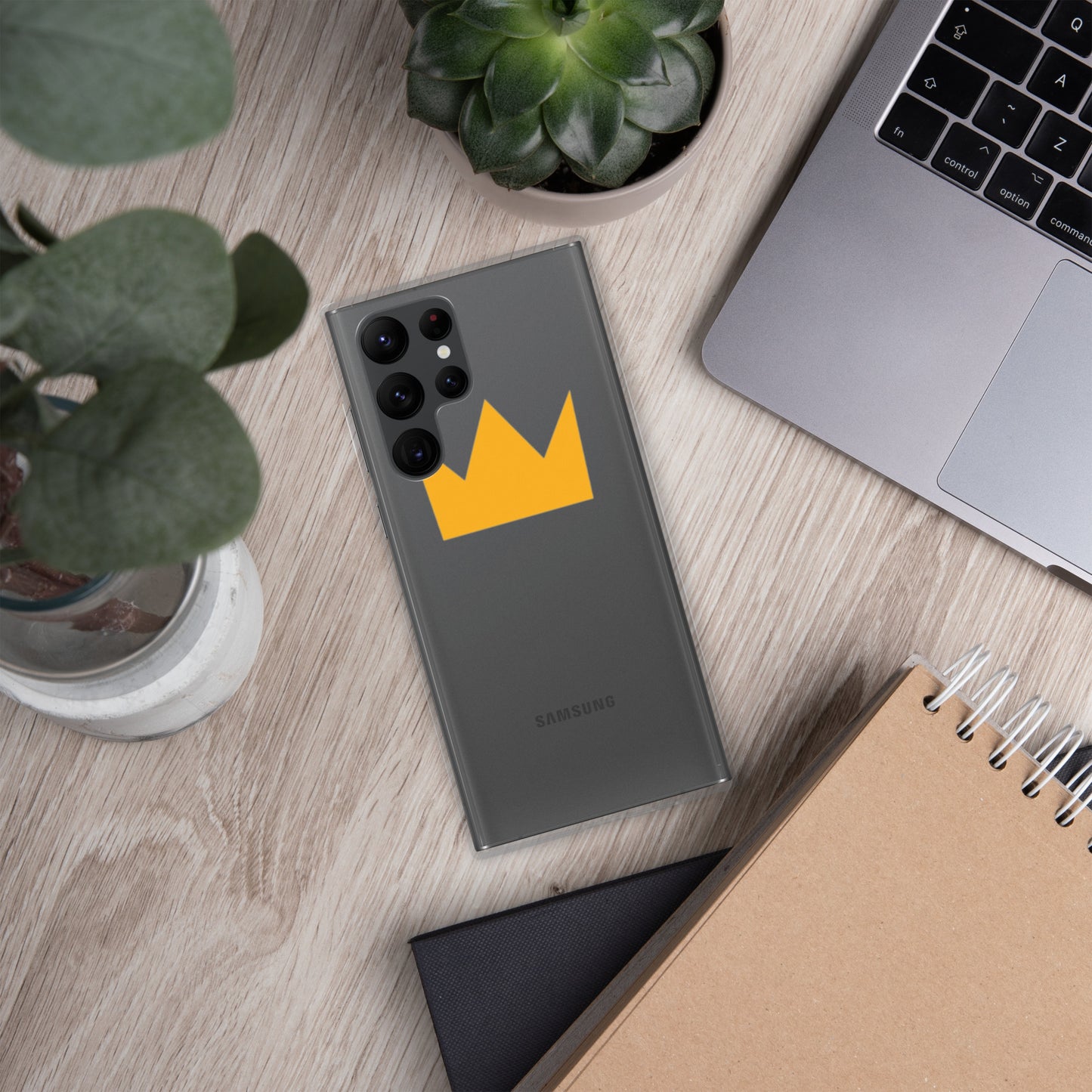 LionHead Apparel Crown Logo Clear Case for Samsung®