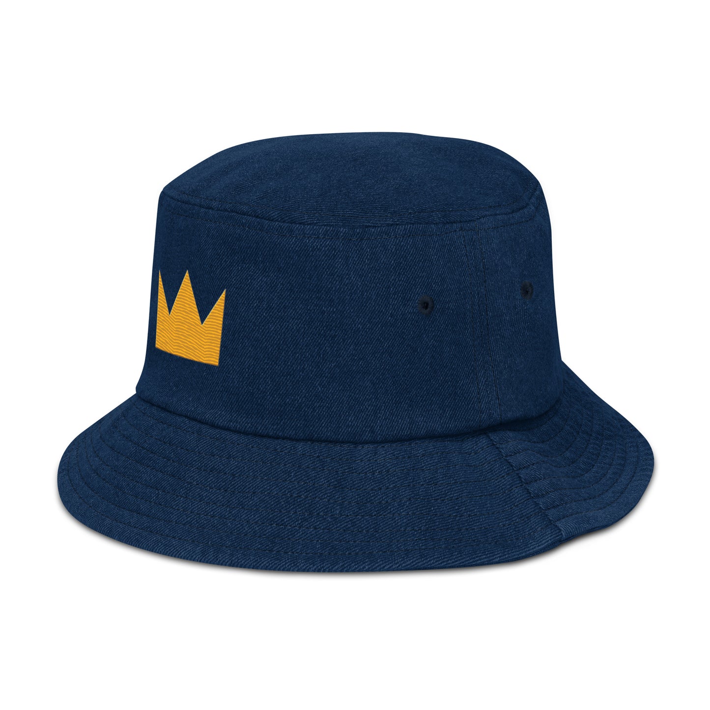 LionHead Apparel Crown Logo Denim bucket hat