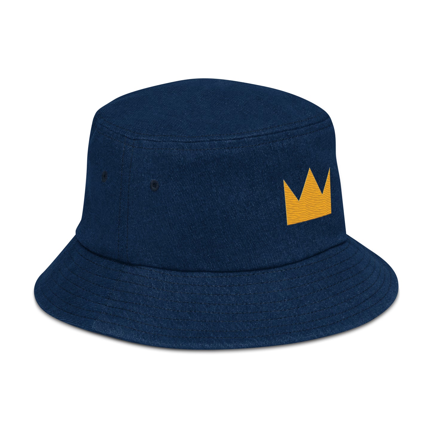 LionHead Apparel Crown Logo Denim bucket hat