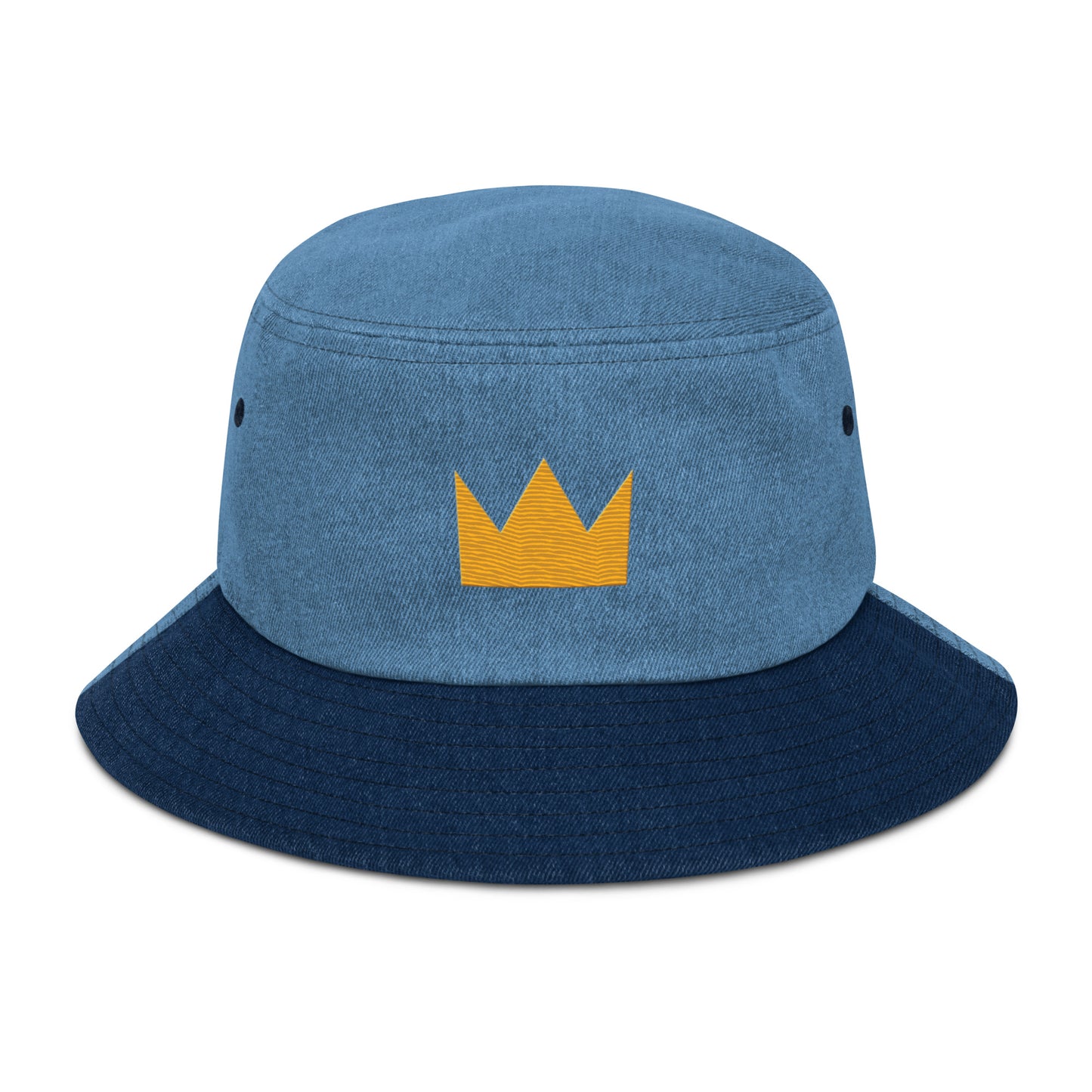 LionHead Apparel Crown Logo Denim bucket hat