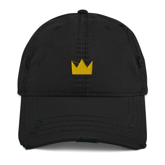 LionHead Apparel Crown Logo Distressed Dad Hat