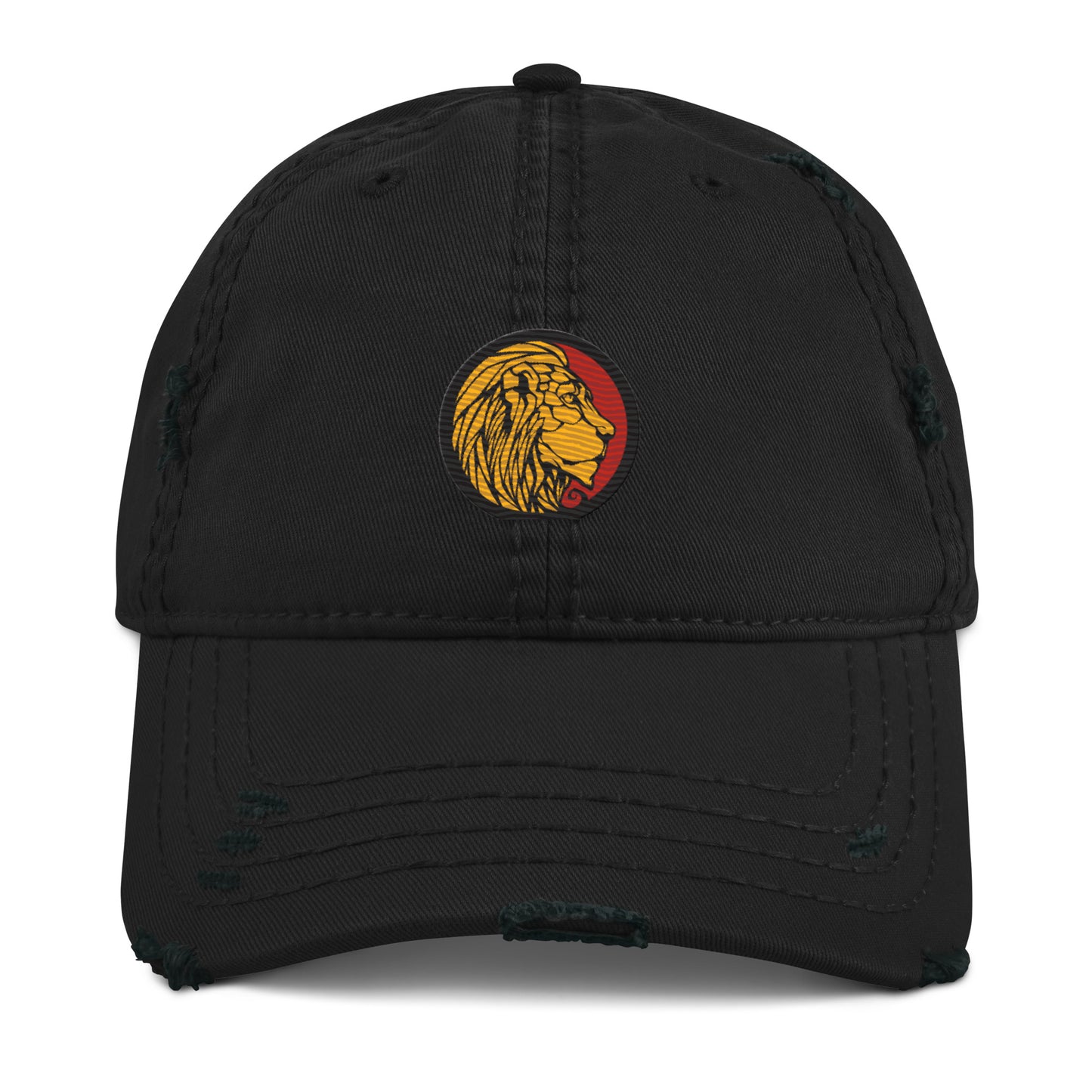 LionHead Apparel Crest Logo Distressed Dad Hat