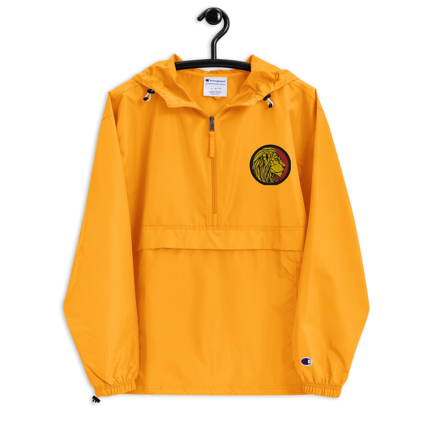 LionHead Apparel x Champion LionHead Crest Logo Embroidered Packable Jacket