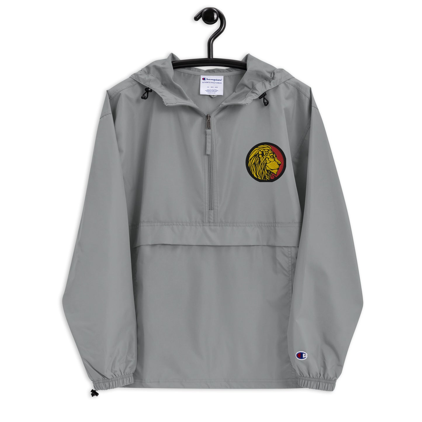 LionHead Apparel x Champion LionHead Crest Logo Embroidered Packable Jacket