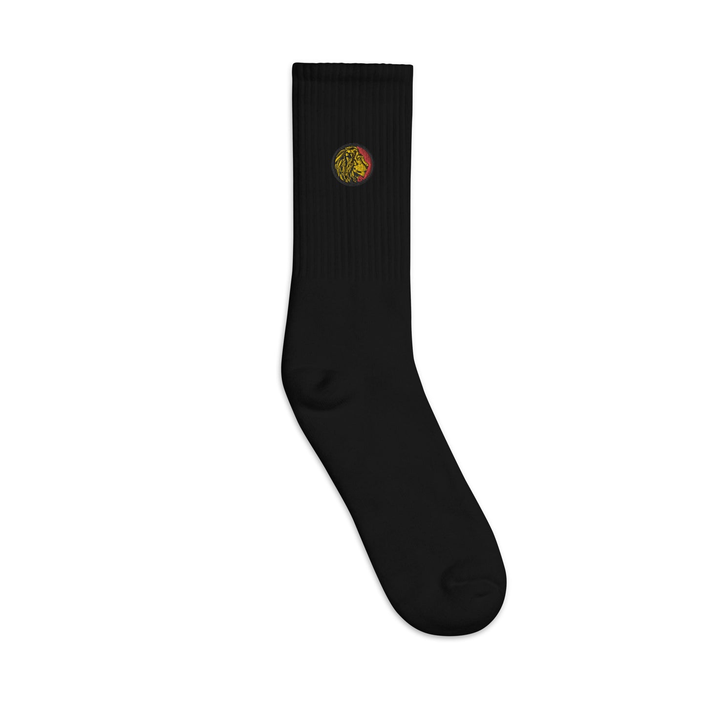 LionHead Apparel Crest Logo Embroidered socks