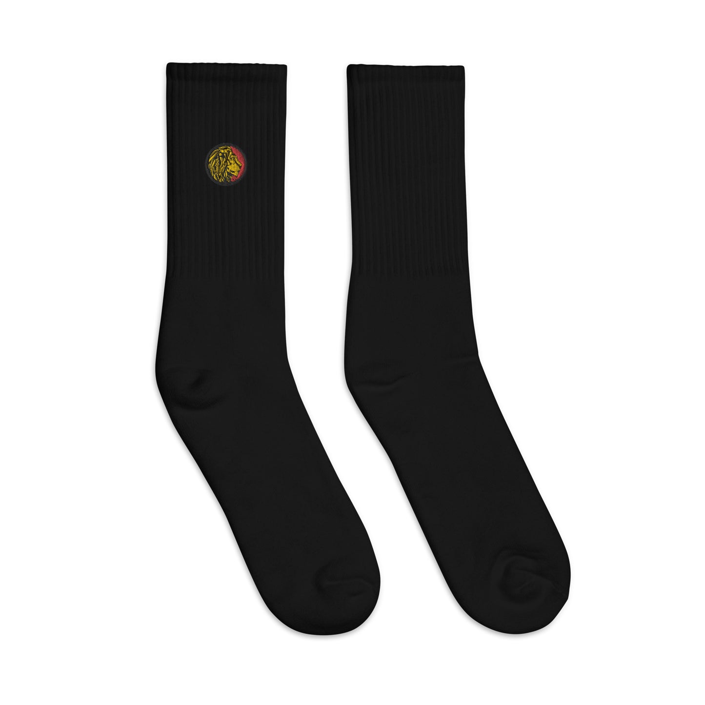 LionHead Apparel Crest Logo Embroidered socks