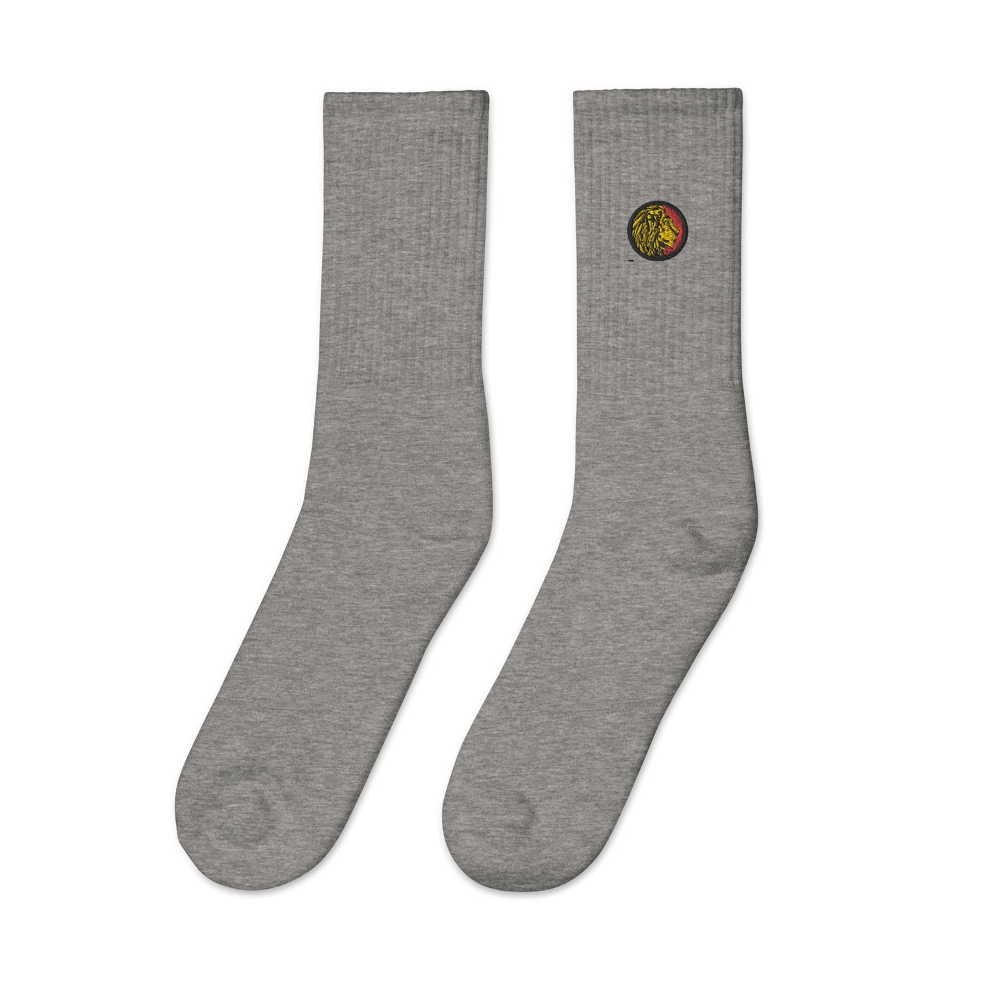 LionHead Apparel Crest Logo Embroidered socks