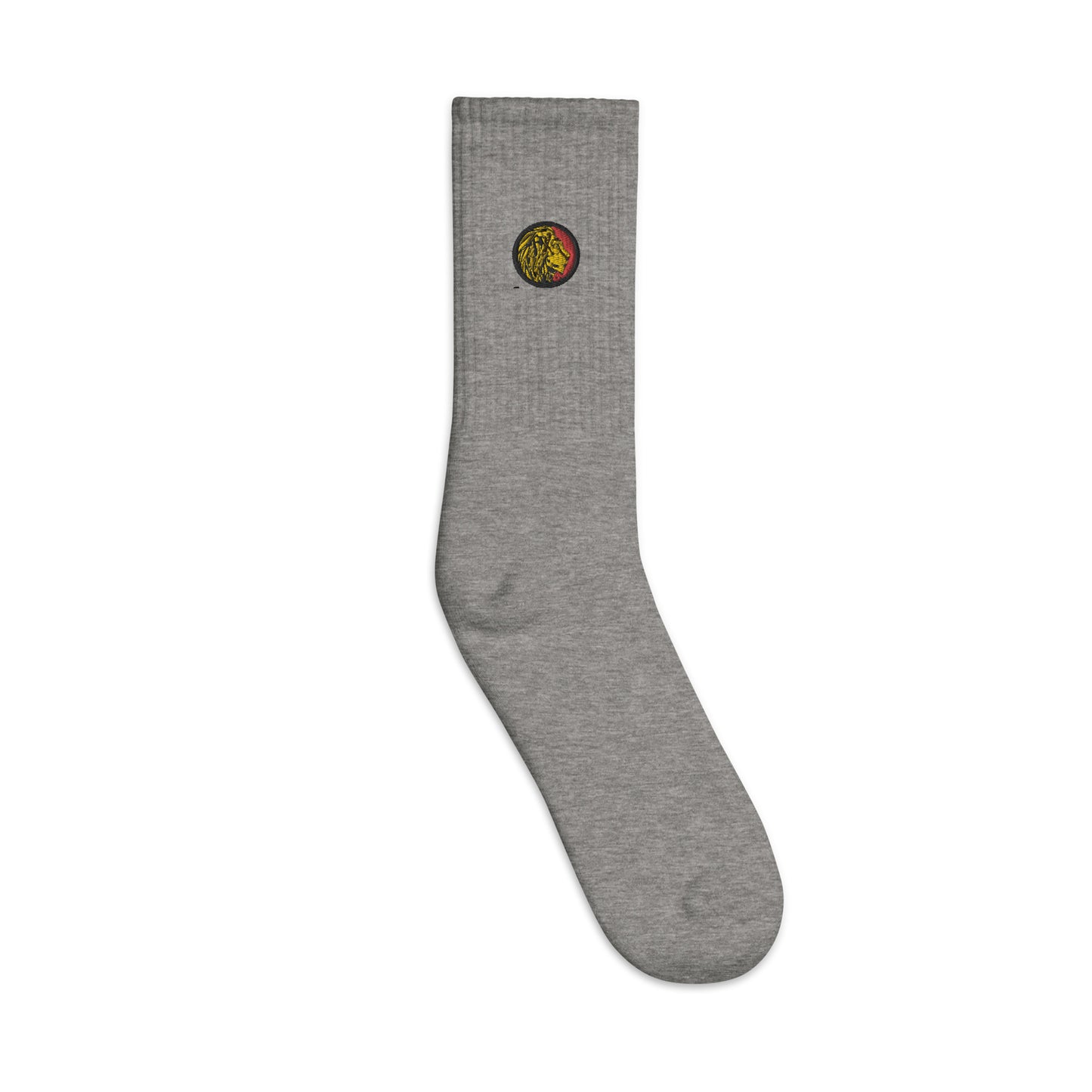 LionHead Apparel Crest Logo Embroidered socks