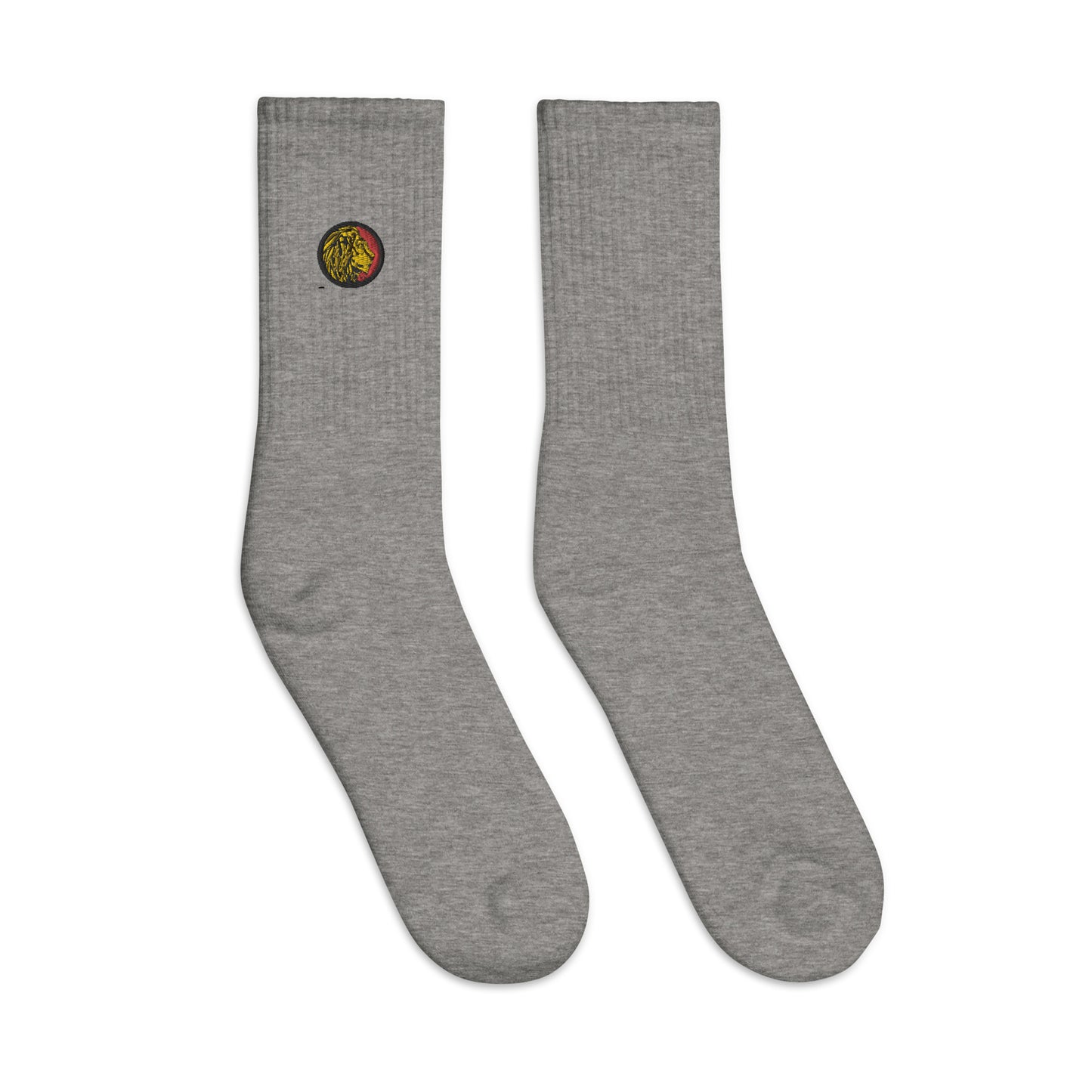 LionHead Apparel Crest Logo Embroidered socks