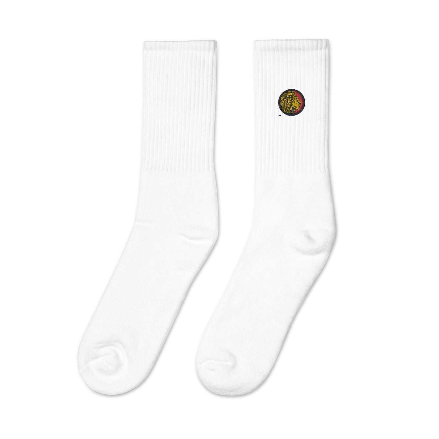 LionHead Apparel Crest Logo Embroidered socks