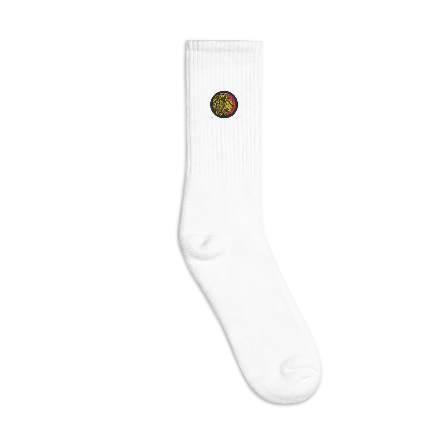 LionHead Apparel Crest Logo Embroidered socks