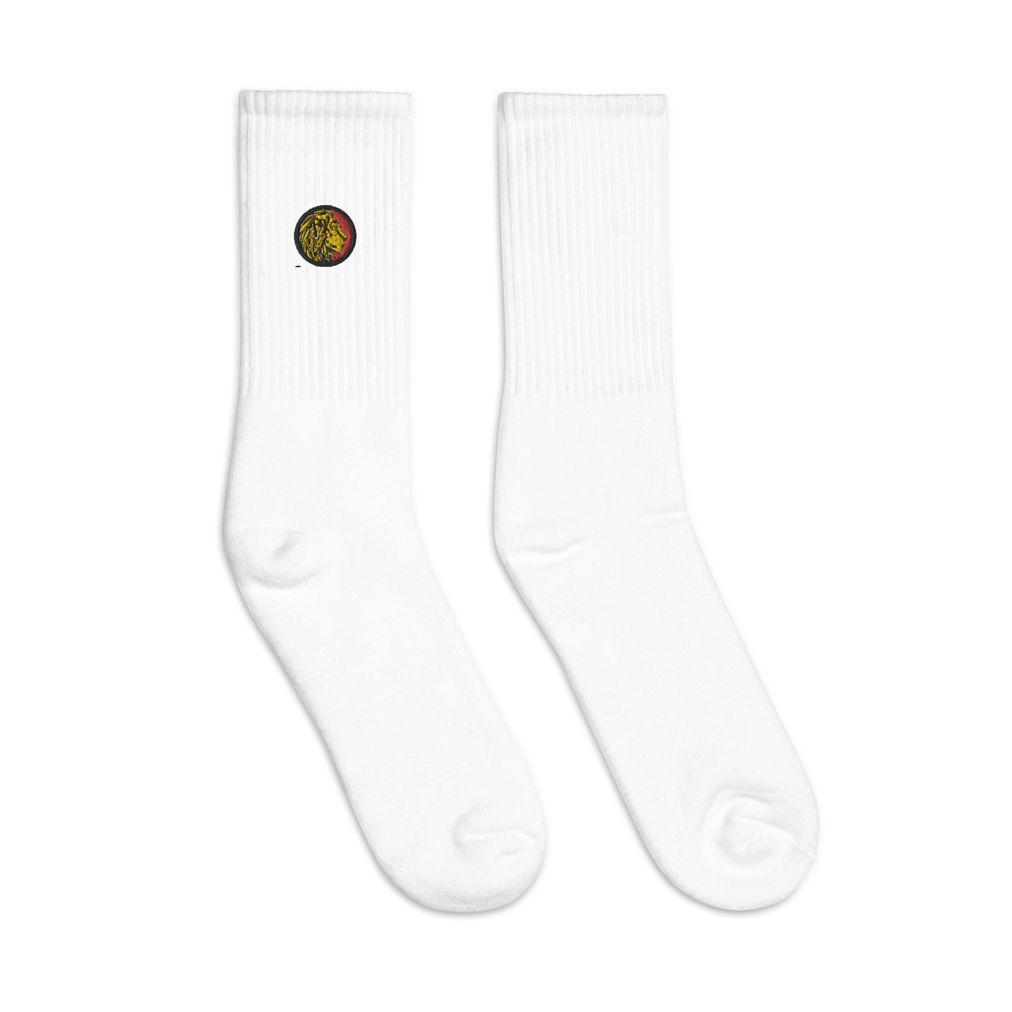 LionHead Apparel Crest Logo Embroidered socks