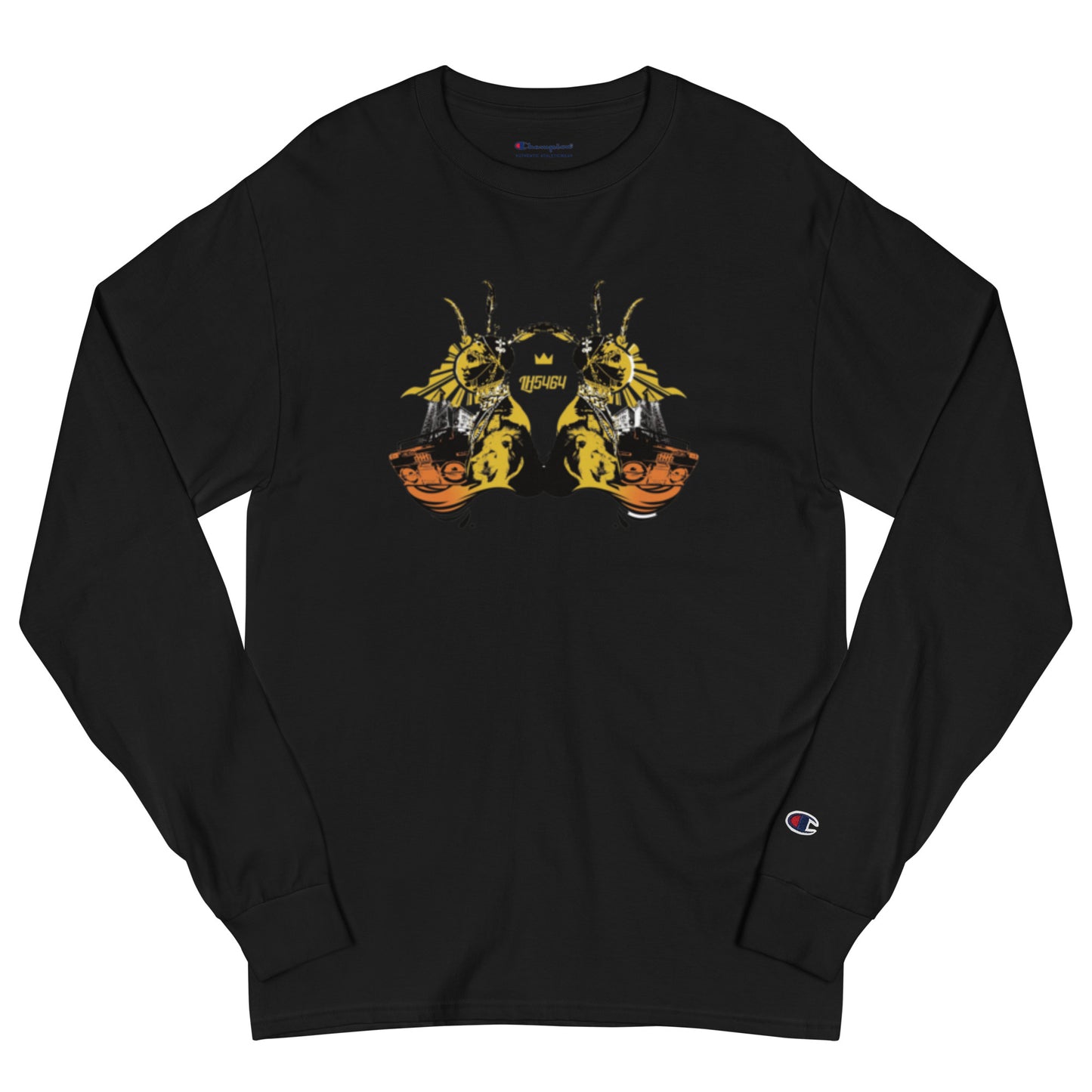 LionHead Apparel x Champion Warrior Men's Long Sleeve Shirt