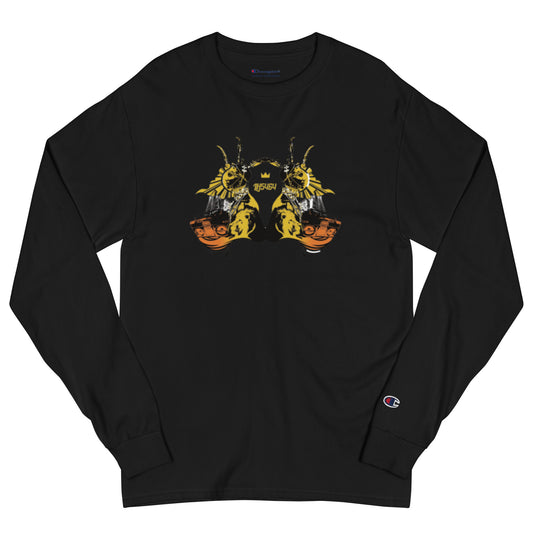 LionHead Apparel x Champion Warrior Men's Long Sleeve Shirt