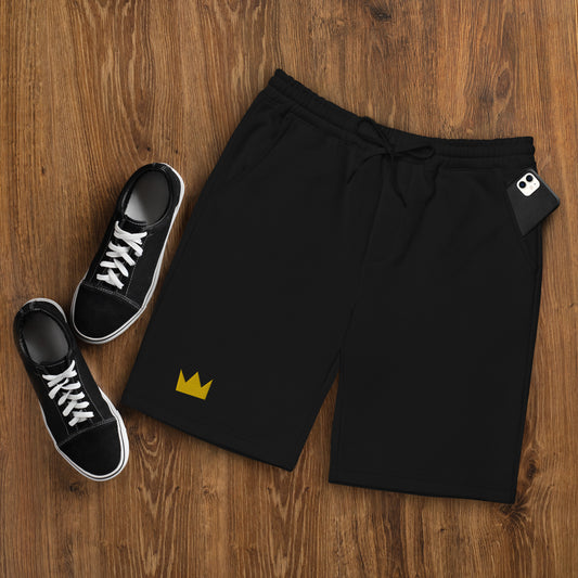 LionHead Apparel Crown Logo Men's fleece shorts