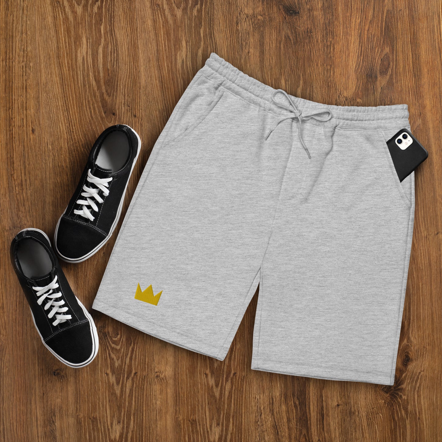 LionHead Apparel Crown Logo Men's fleece shorts