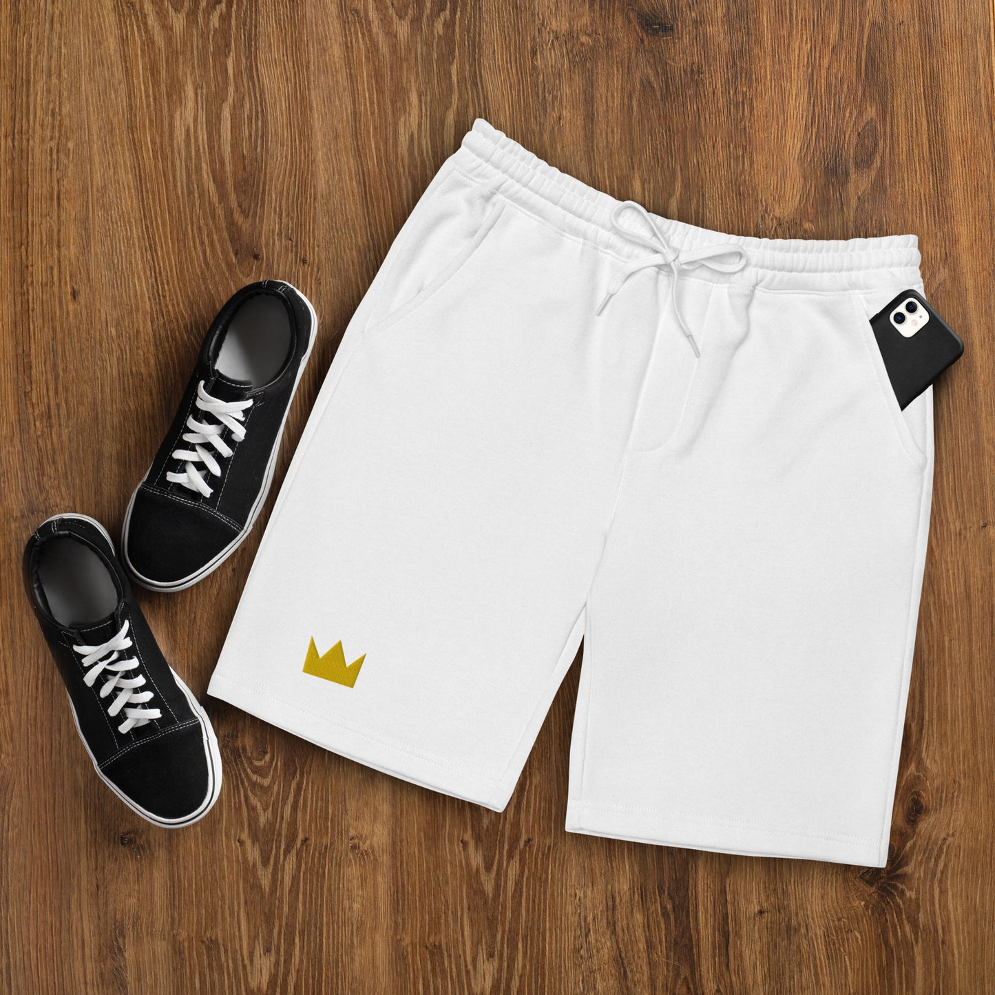 LionHead Apparel Crown Logo Men's fleece shorts