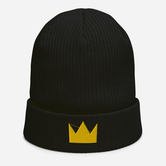 LionHead Apparel Crown Logo Organic ribbed beanie