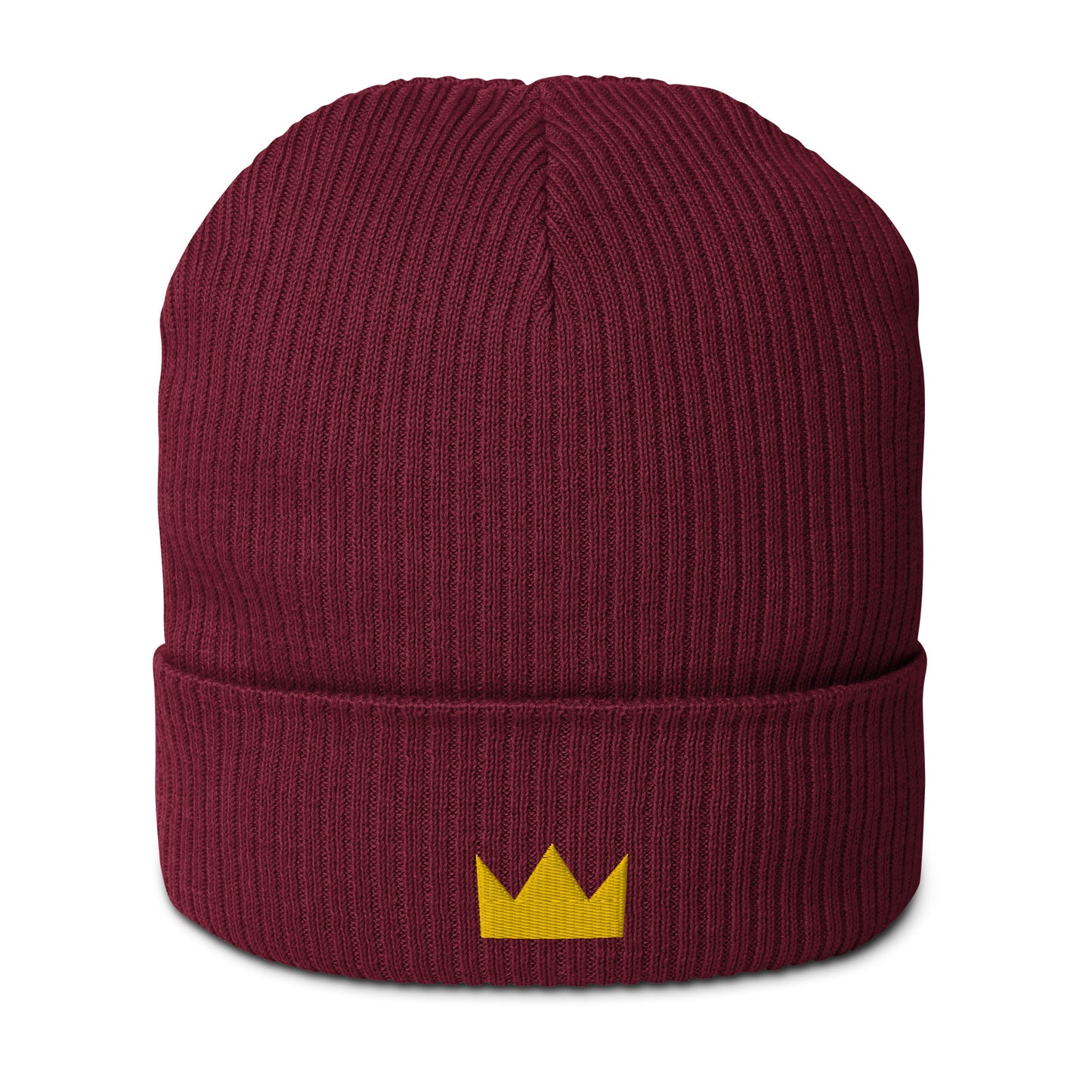 LionHead Apparel Crown Logo Organic ribbed beanie