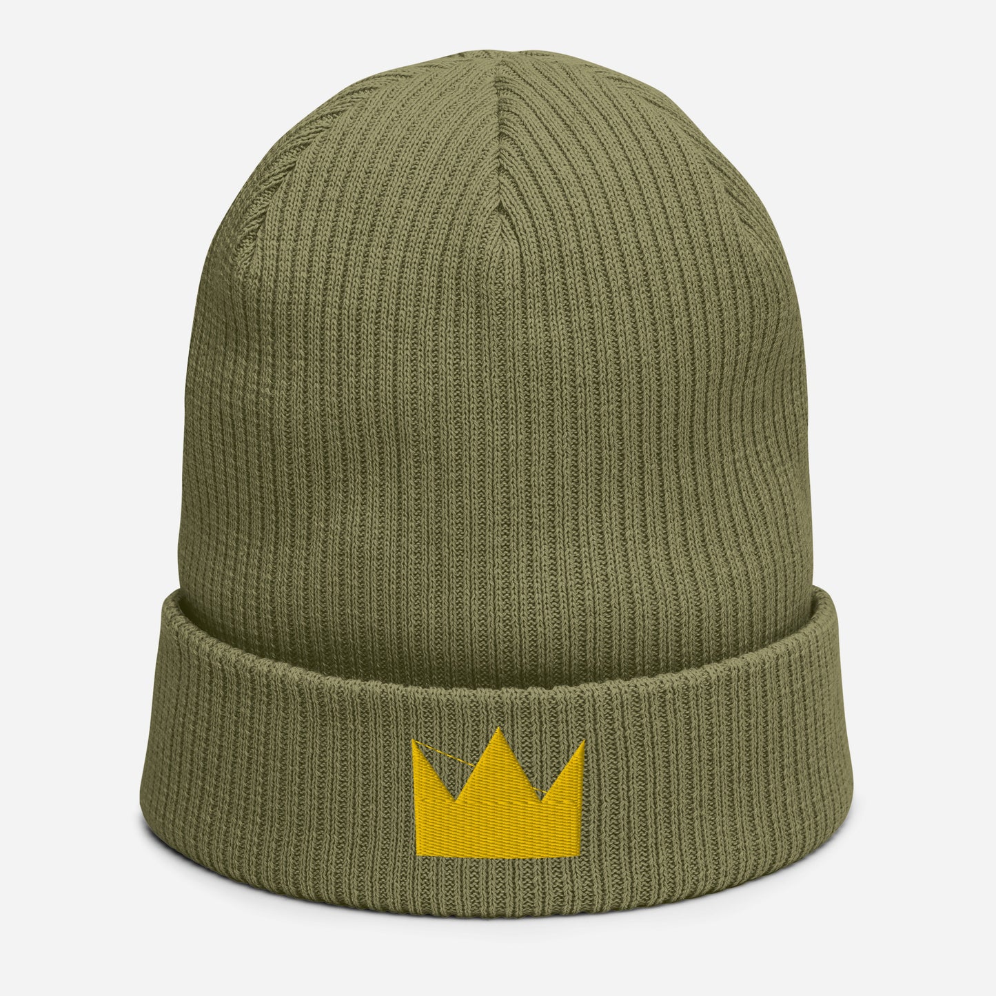 LionHead Apparel Crown Logo Organic ribbed beanie