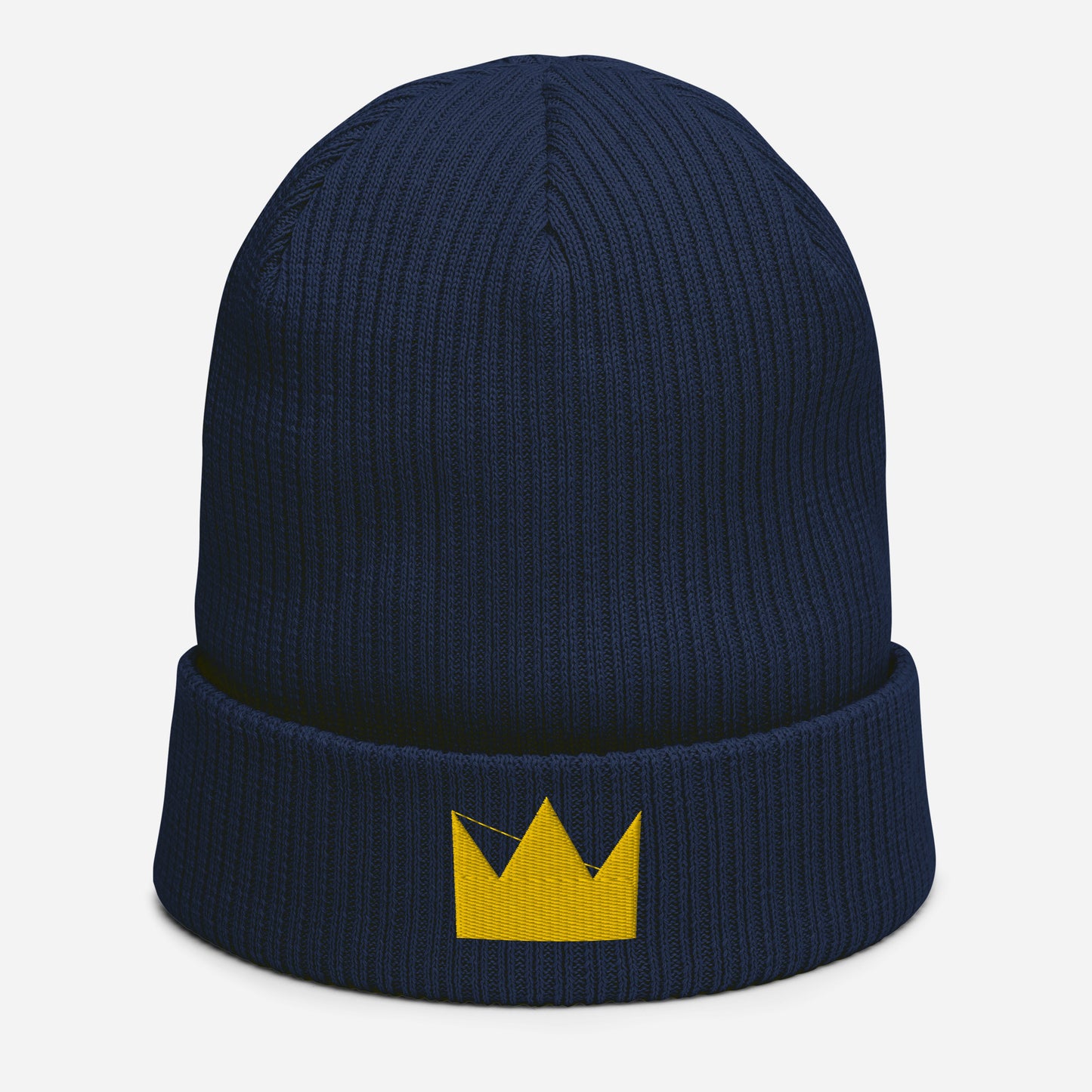 LionHead Apparel Crown Logo Organic ribbed beanie