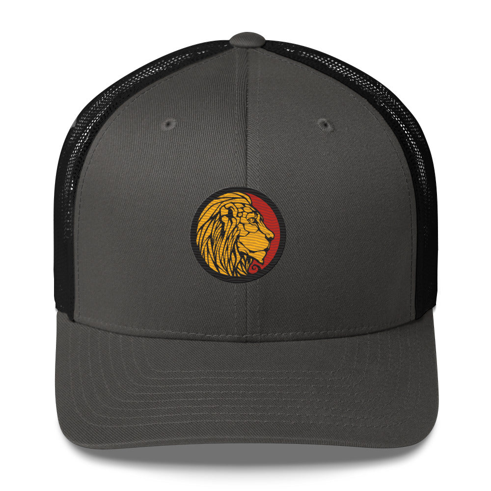 LionHead Apparel Crest Logo Trucker Cap