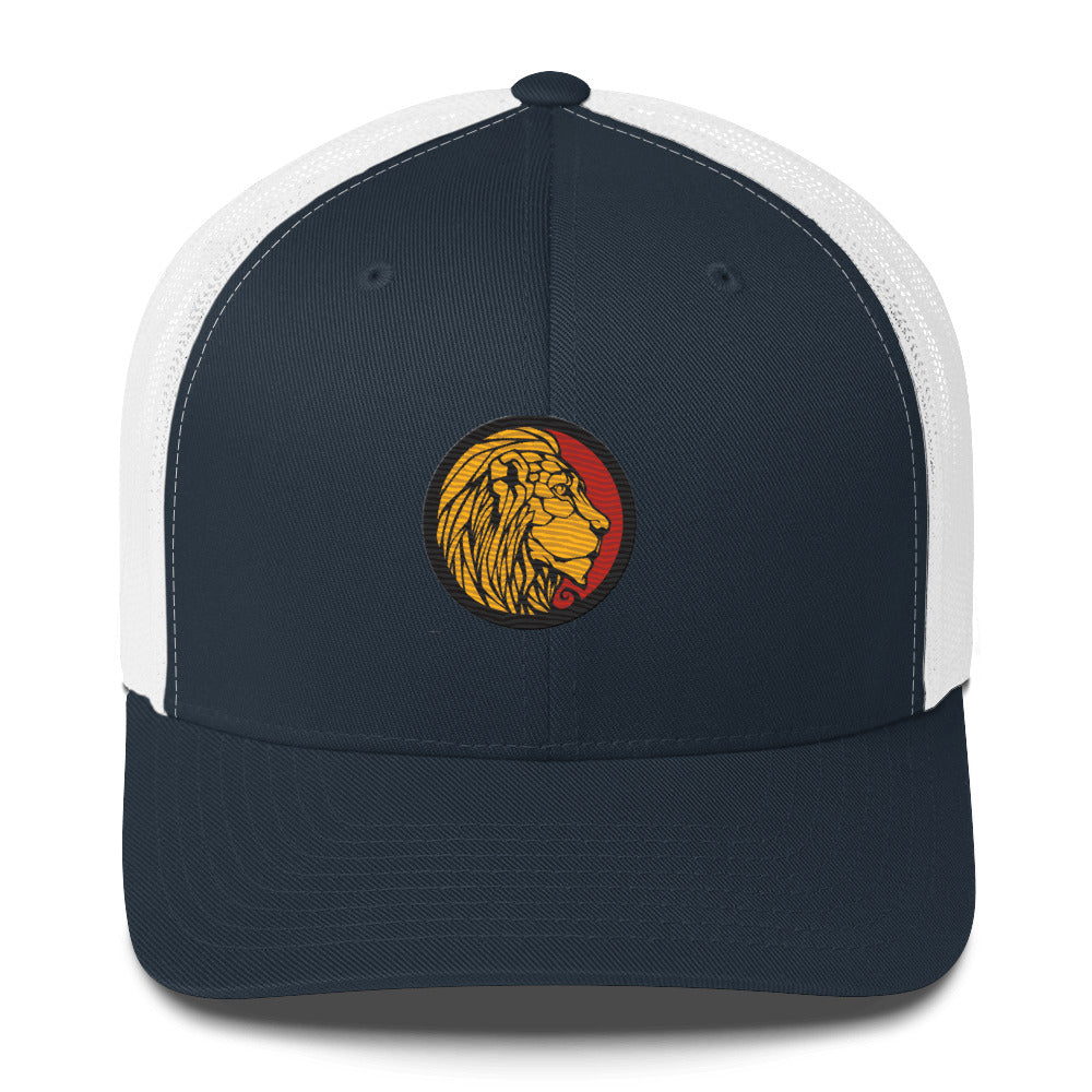 LionHead Apparel Crest Logo Trucker Cap