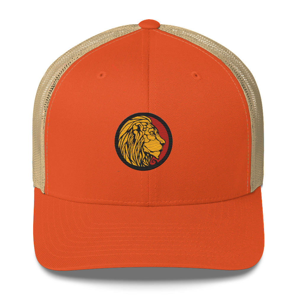 LionHead Apparel Crest Logo Trucker Cap