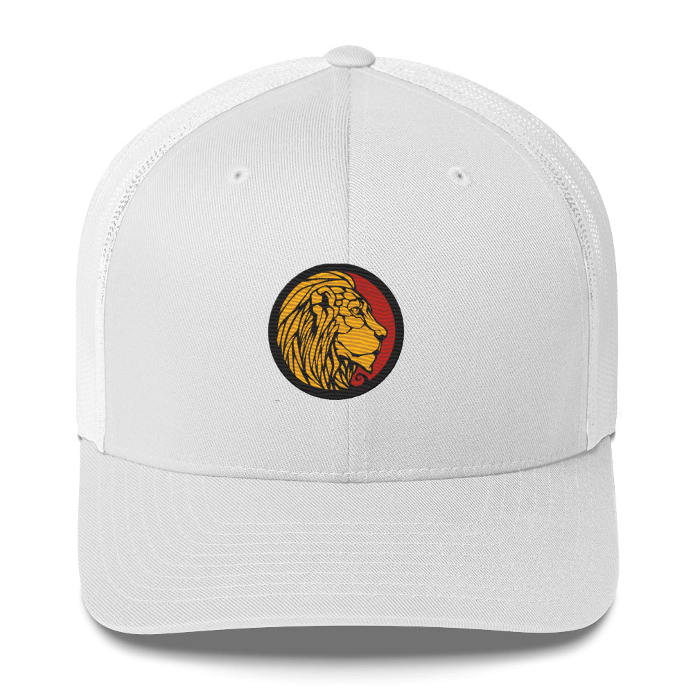LionHead Apparel Crest Logo Trucker Cap